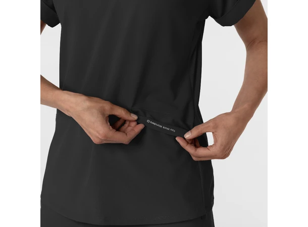 Renew Damtunika med krage Black 3XL 