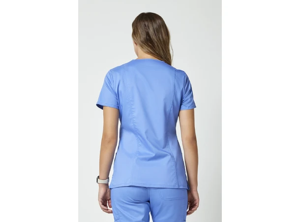 Revolution Dametunika med V-hals Ciel Blue XXS 