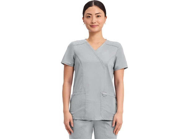 Revolution Dametunika med V-hals Grey XXS 