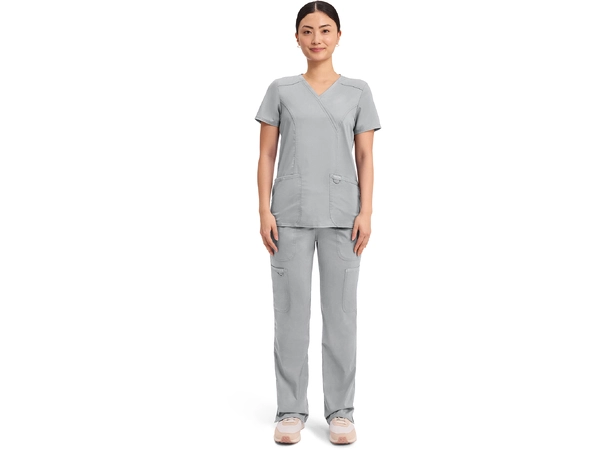 Revolution Dametunika med V-hals Grey XXS 