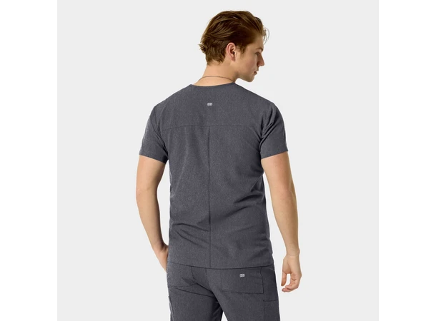 SANTIAGO Herretunika med brystlomme Heather Grey S 