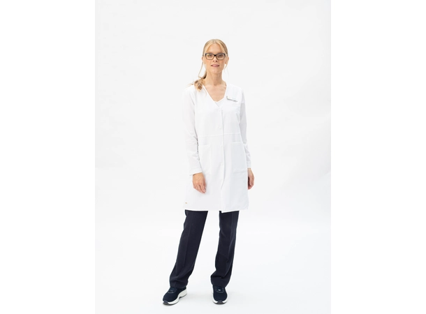 Virginia Legefrakk Pure White M 