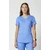 Revolution Dametunika med V-hals Ciel Blue XXS 
