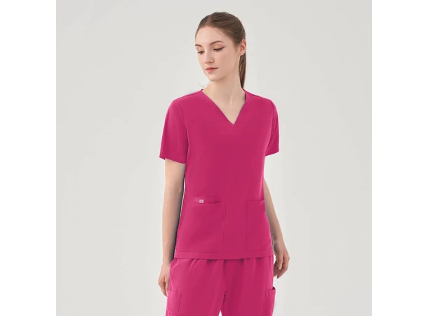 AURORA Dametunika med fem lommer Parkley Pink S 
