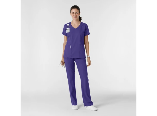 Boundless Damebukse med bootcut Grape L 