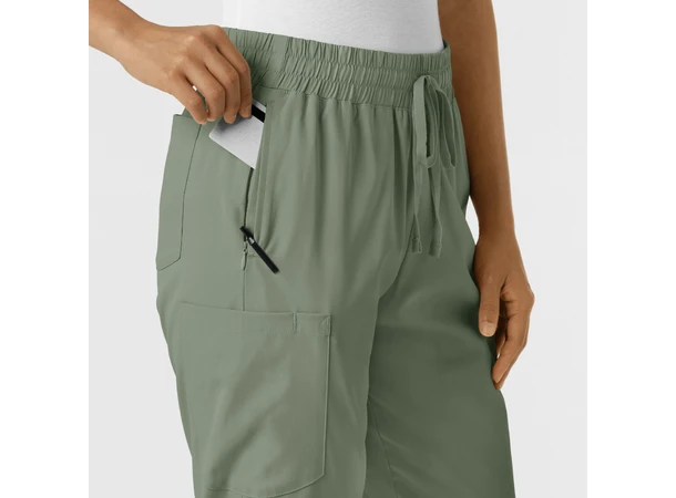 Boundless Damebukse med bootcut Sage S 