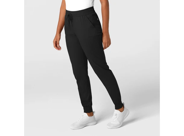 Boundless Damebukse med strikk i ben Black M 