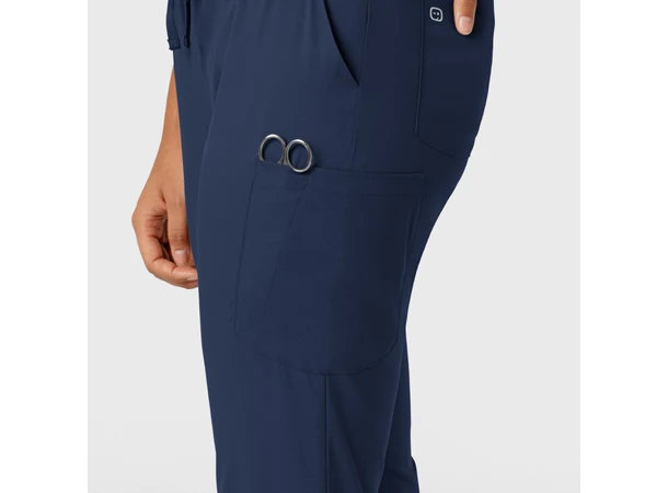 Boundless Damebukse med strikk i ben Navy XXL 