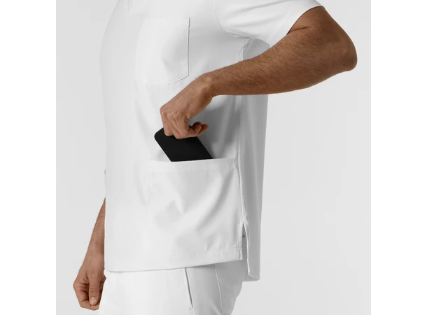 Boundless Herretunika med V-hals White XS 