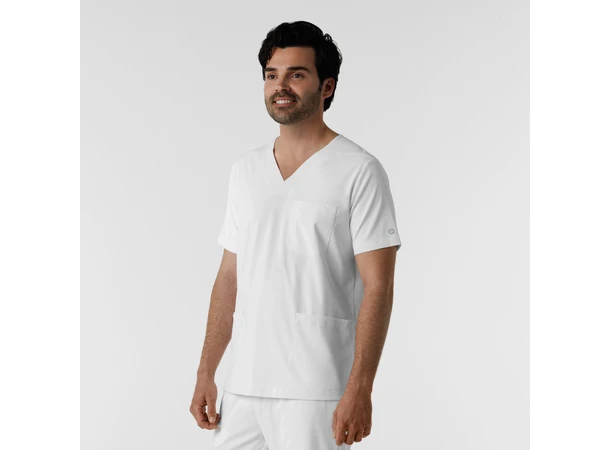 Boundless Herretunika med V-hals White XS 