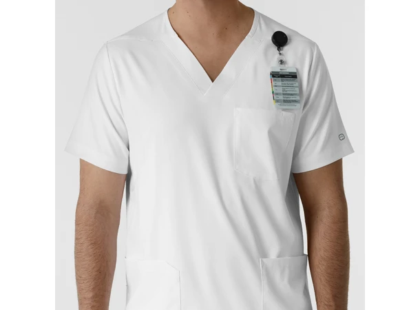 Boundless Herretunika med V-hals White XS 