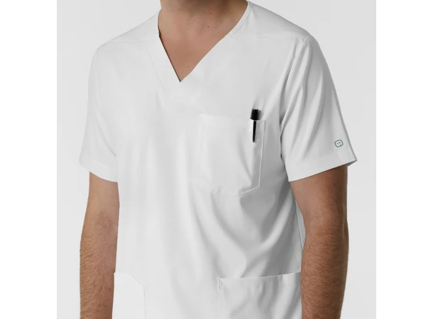 Boundless Herretunika med V-hals White XS 