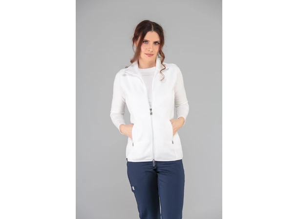 EMI Fleecevest for damer White S 