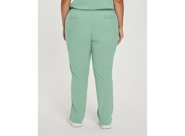 FIT bukse med strikk i livet Mineral Green XS 
