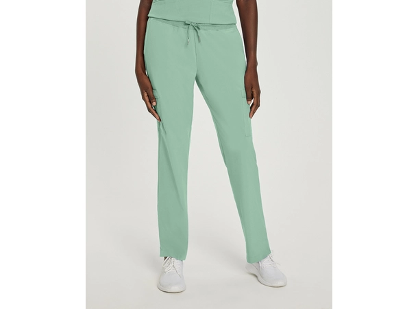 FIT bukse med strikk i livet Mineral Green XS 