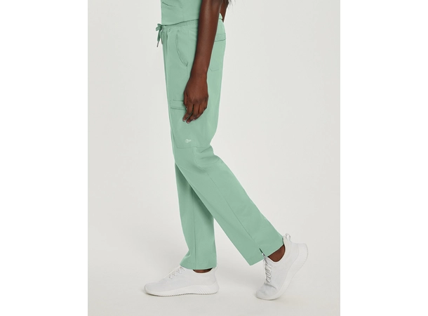 FIT bukse med strikk i livet Mineral Green XS 