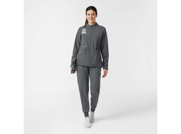 Layers Softshell Damejakke Pewter L 
