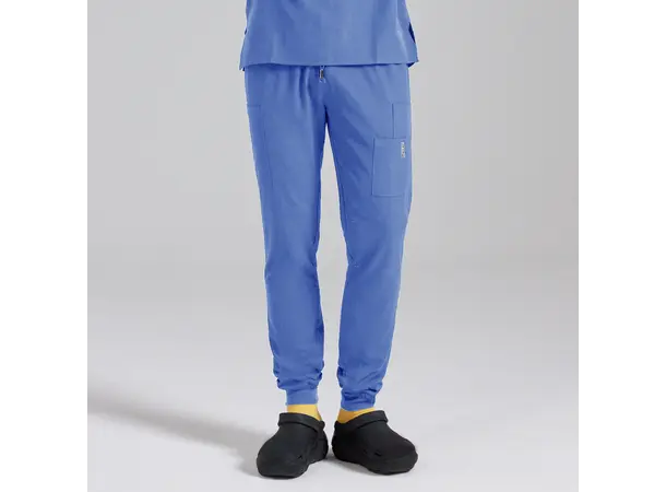 NICO Herrebukse med strikk i ben Ceil Blue L 