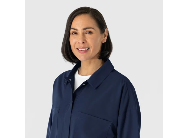 Nurtur Dame skjortejakke Navy L 