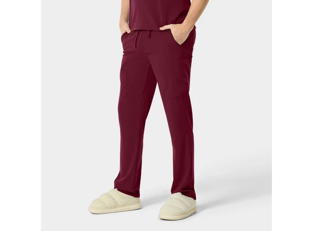 PHOENIX Herrebukse med rette ben Wine XXL 