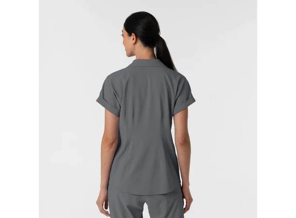 Renew Damtunika med krage Pewter XL 