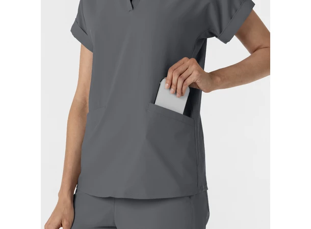 Renew Damtunika med krage Pewter XL 