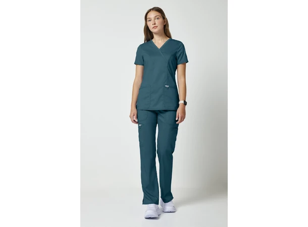 Revolution Dametunika med V-hals Caribbean Blue XS 