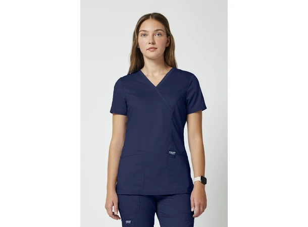 Revolution Dametunika med V-hals Navy 3XL 