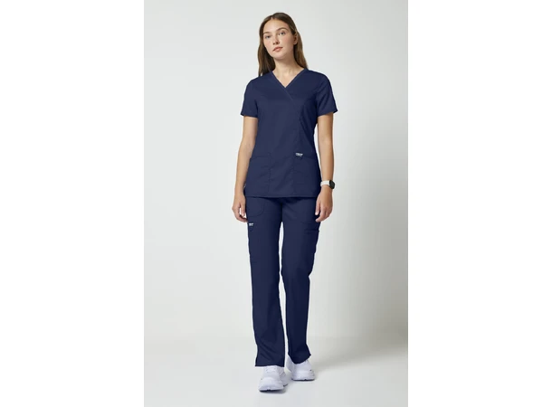 Revolution Dametunika med V-hals Navy 3XL 