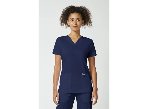 Revolution Dametunika med V-hals Navy XXS 