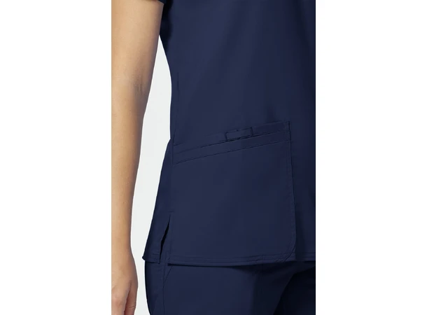 Revolution Dametunika med V-hals Navy XXS 