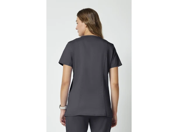 Revolution Dametunika med V-hals Pewter S 