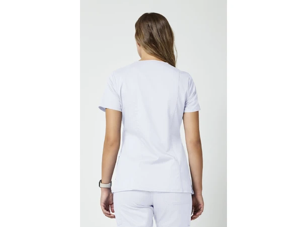 Revolution Dametunika med V-hals White 3XL 