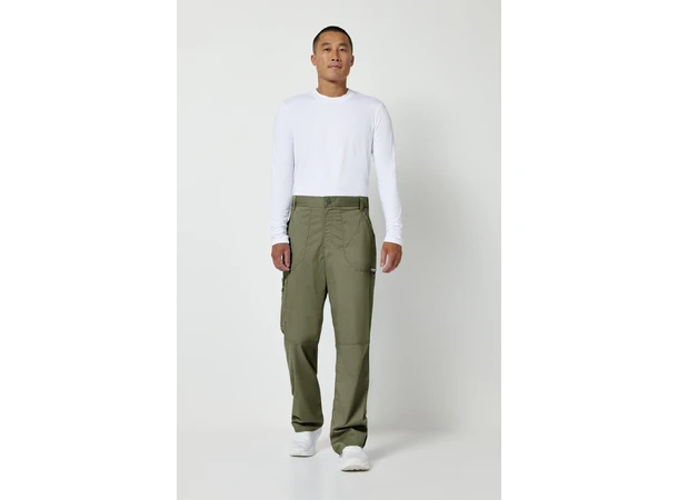 Revolution Herrebukse med rette ben Olive XXS 