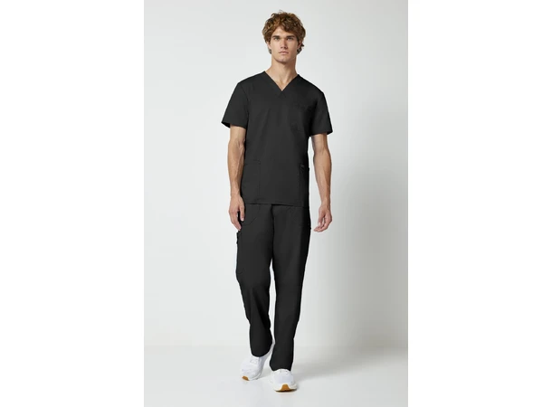 Revolution Herretunika med V-hals Black XXL 