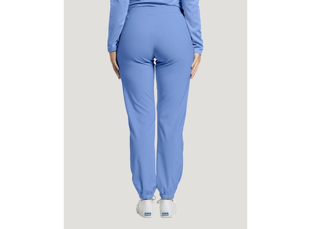 FIT bukse med korte ben og strikk Ceil Blue XS 