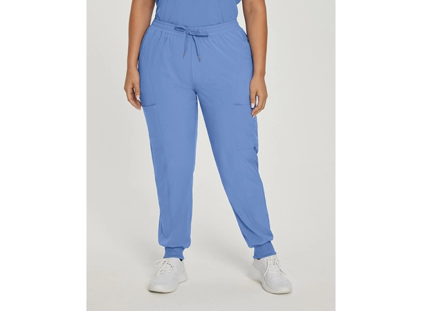 Fit Joggebukse med strikk i ben 