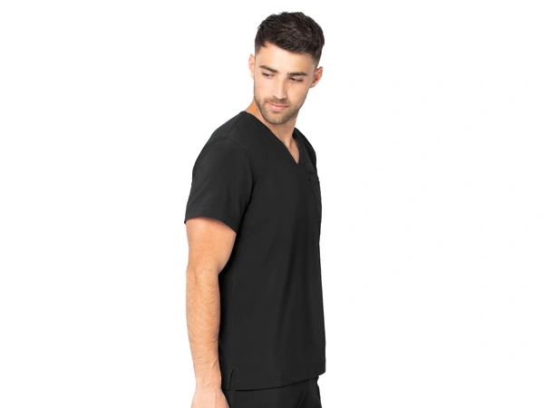 Performance herre tunika med brystlomme Black XL 