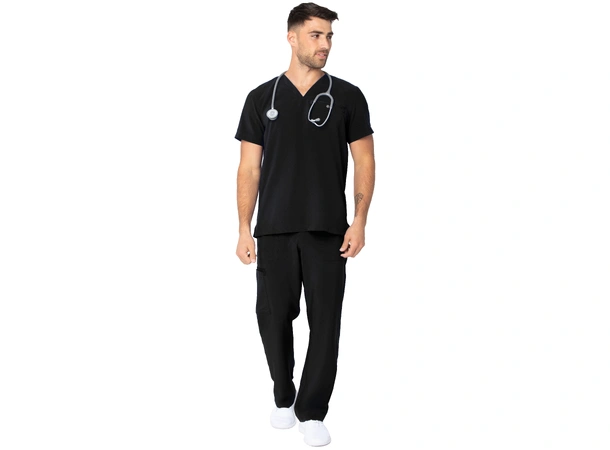 Performance herre tunika med brystlomme Black XL 