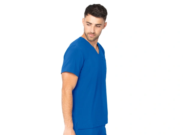 Performance herre tunika med brystlomme New Royal XL 