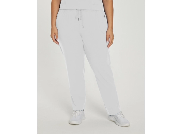 Marvella bukse med smale ben White 3XL 