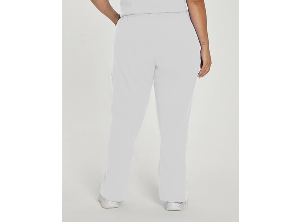 Marvella bukse med smale ben White 3XL 