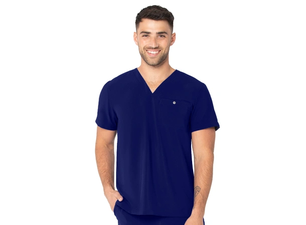 Performance herre tunika med brystlomme True Navy XL 