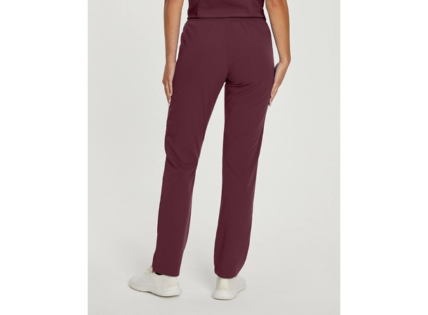 Marvella bukse med smale ben Wine (Burgundy) 3XL 