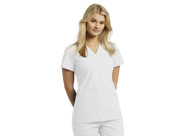GirlsOnly tunika med V-hals White XXL 