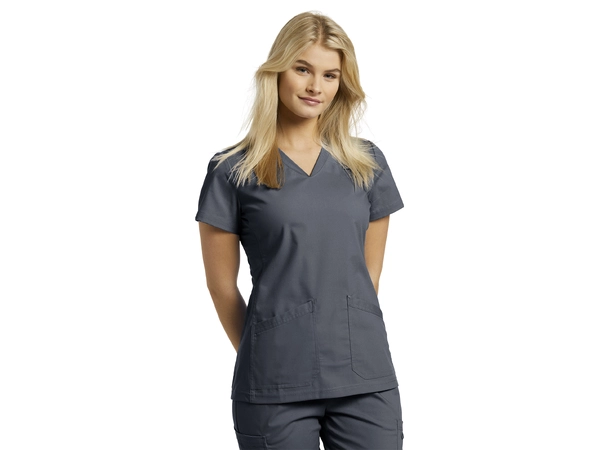 GirlsOnly tunika med V-hals Pewter XL 