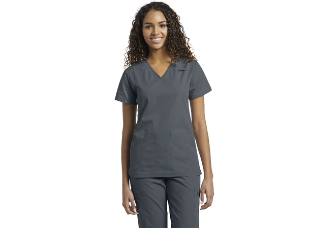 GirlsOnly tunika med V-hals Pewter XL 